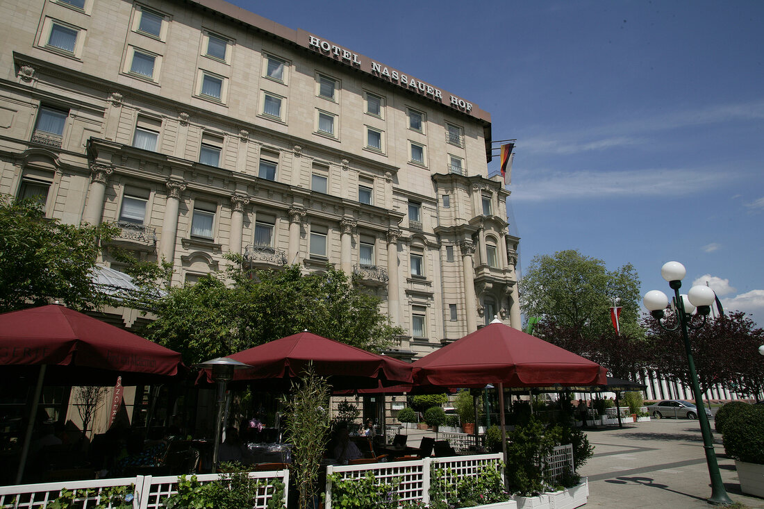 Nassauer Hof Hotel in Wiesbaden Hessen Deutschland