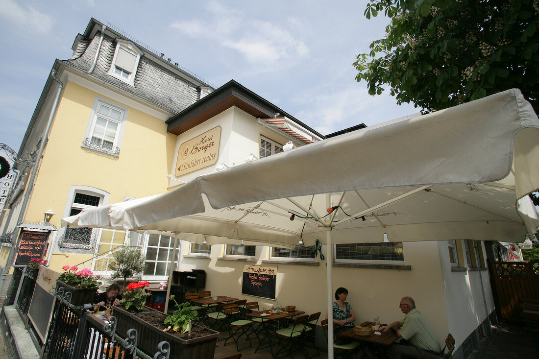 Frankfurter Hof Restaurant in Frankfurt am Main Hessen