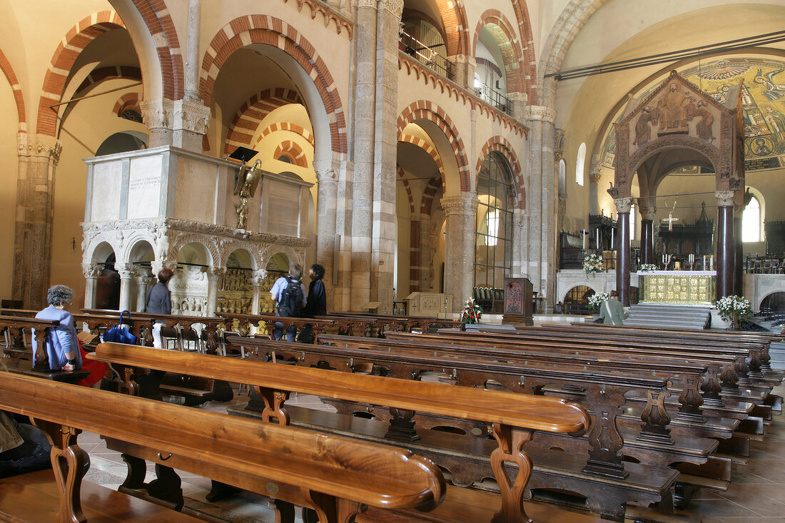 Sant' Ambrogio Sehenswürdigkeit in Mailand Milano