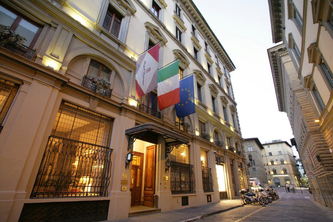 Helvetia & Bristol Hotel in Florenz Firenze Toskana