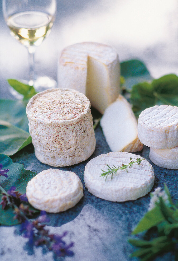 Goat cheese from Ardeche