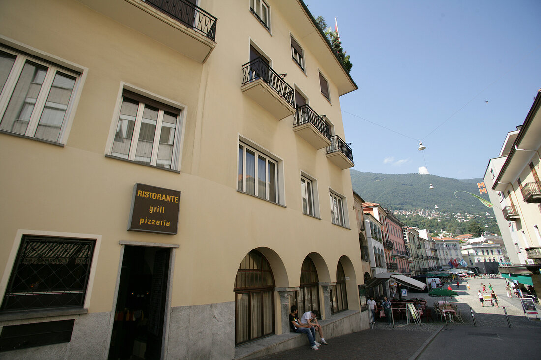 Restaurant in Locarno Tessin Schweiz