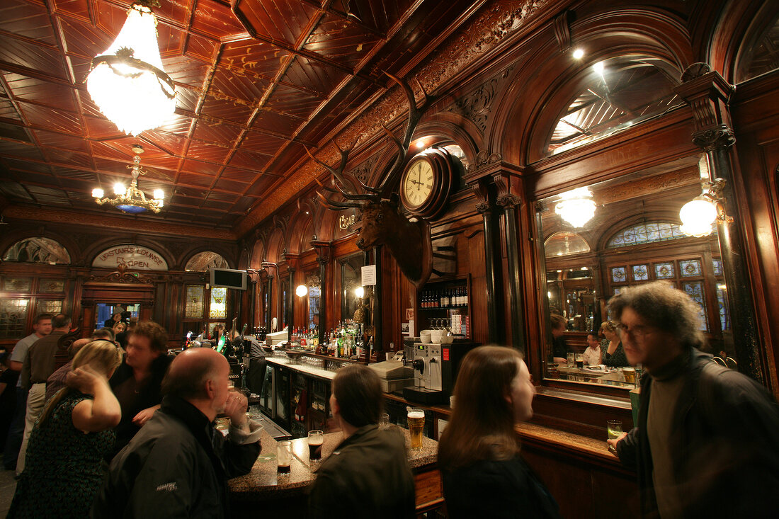 The Stag's Head Bar Dublin Irland