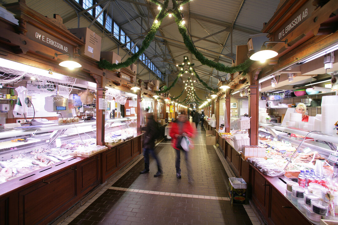 Markthalle Helsinki Finnland