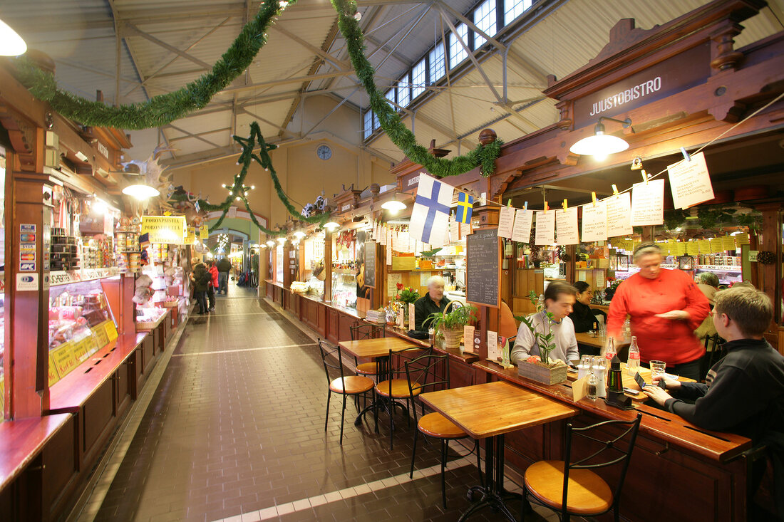 Markthalle Helsinki Finnland