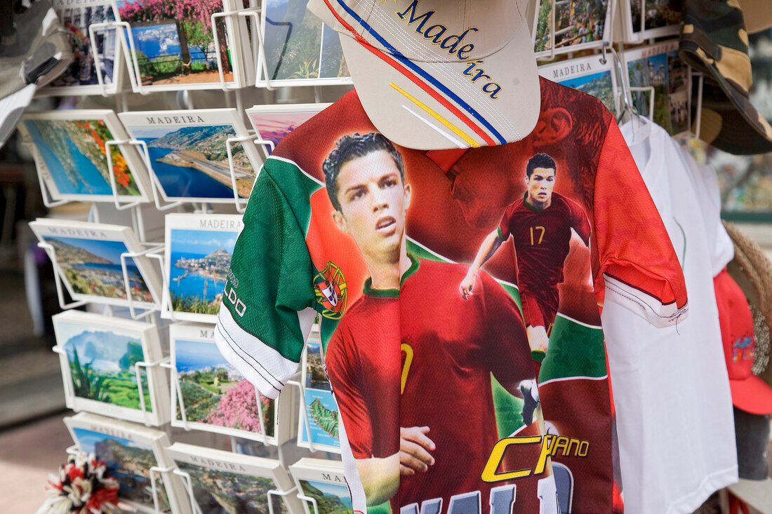 Madeira: Kiosk, T-Shirt, Christiano Ronaldo