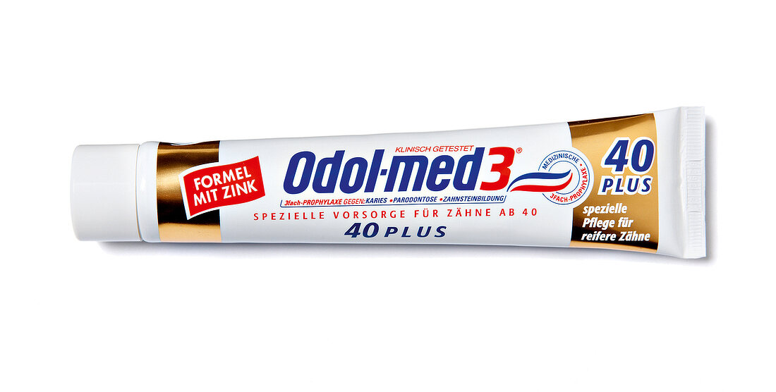 Freisteller: Odol med3 40 Plus Zahncremetube