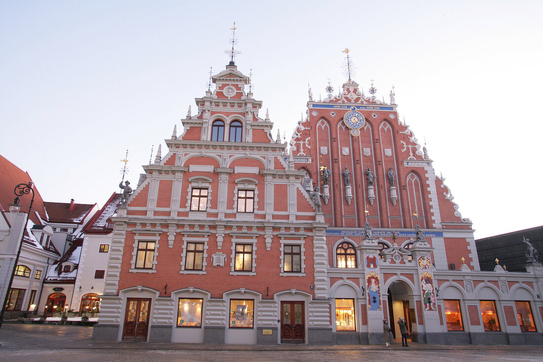 Schwarzhäupterhaus Riga Lettland