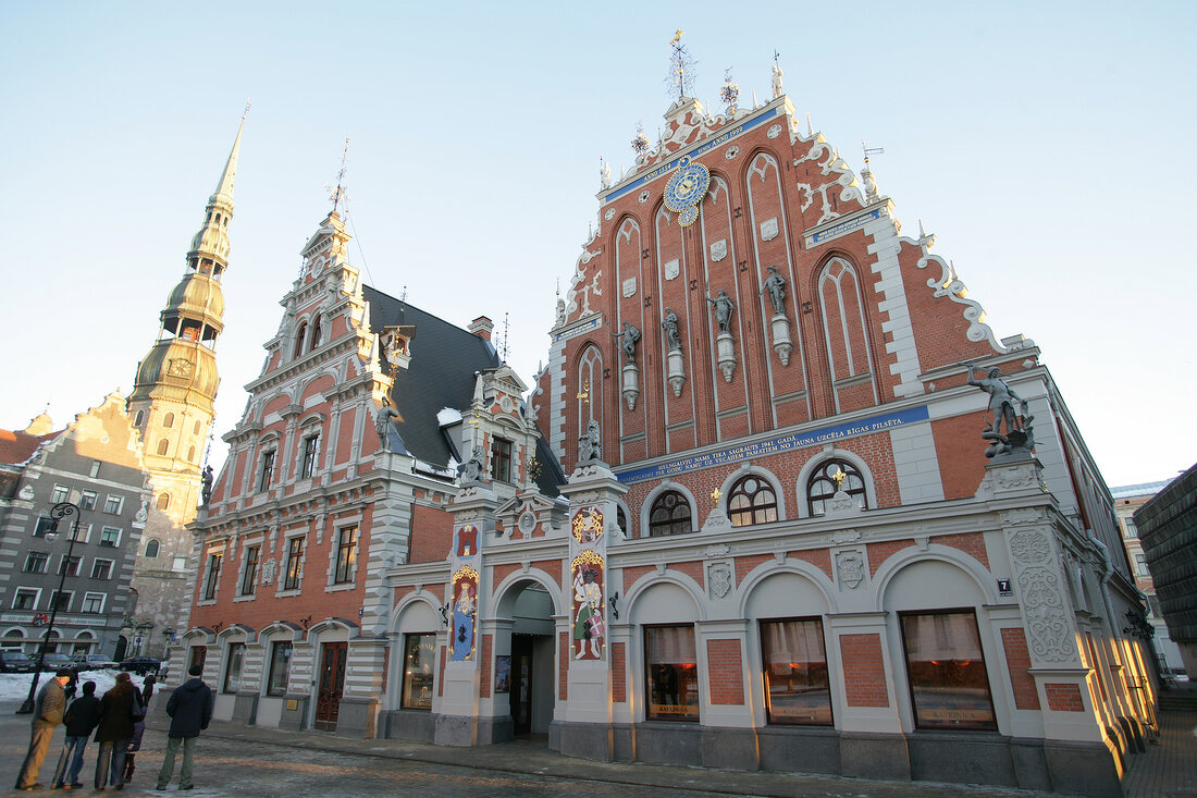 Schwarzhäupterhaus Riga Lettland