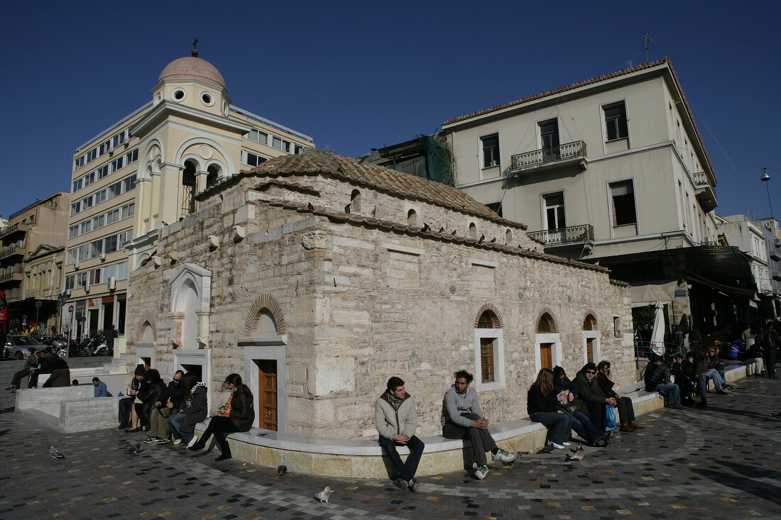 Athen Griechenland Ort sonnig