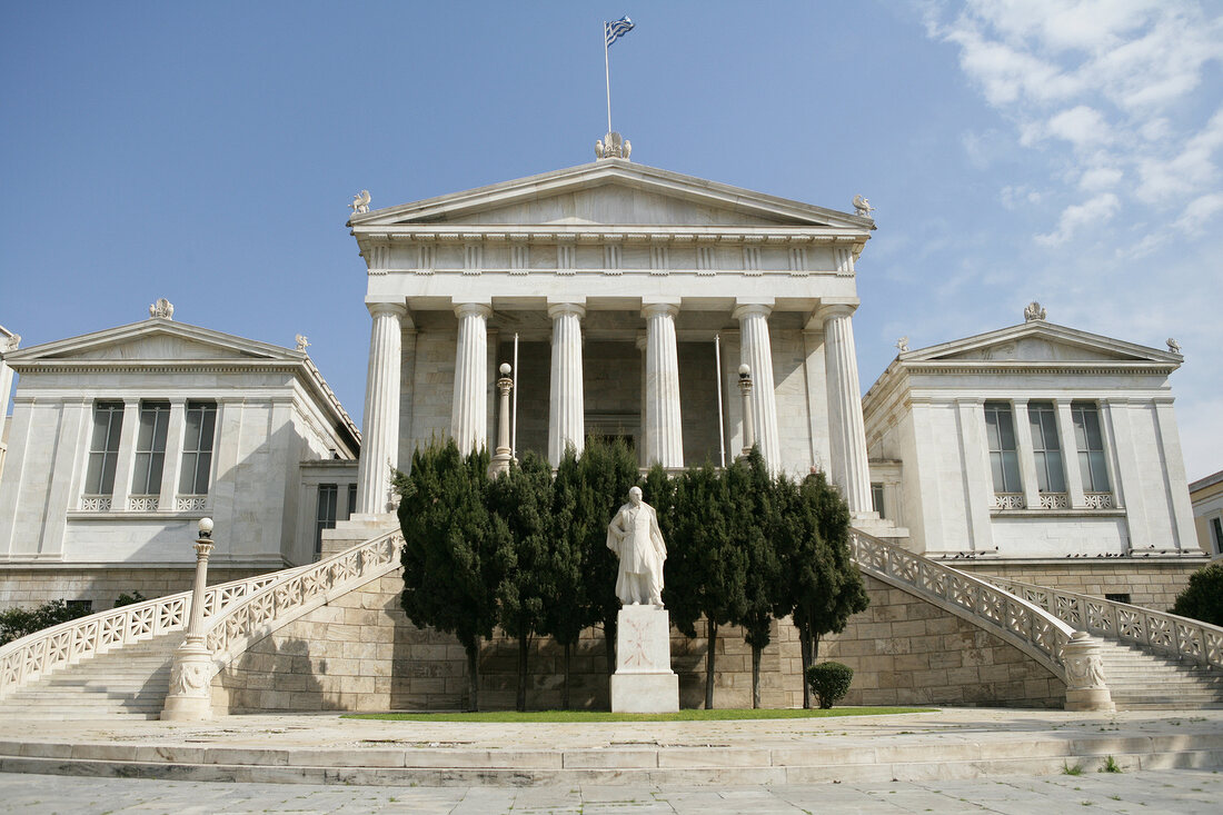 Nationalbibliothek Athen Griechenland Ort
