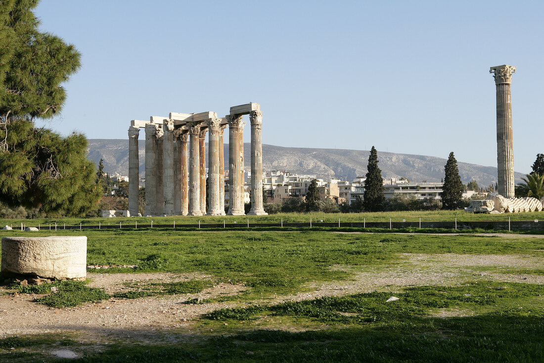 Olympieion Athen Griechenland Ort