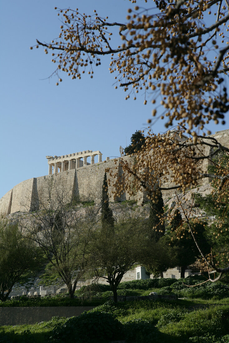 Akropolis Athen Griechenland Ort