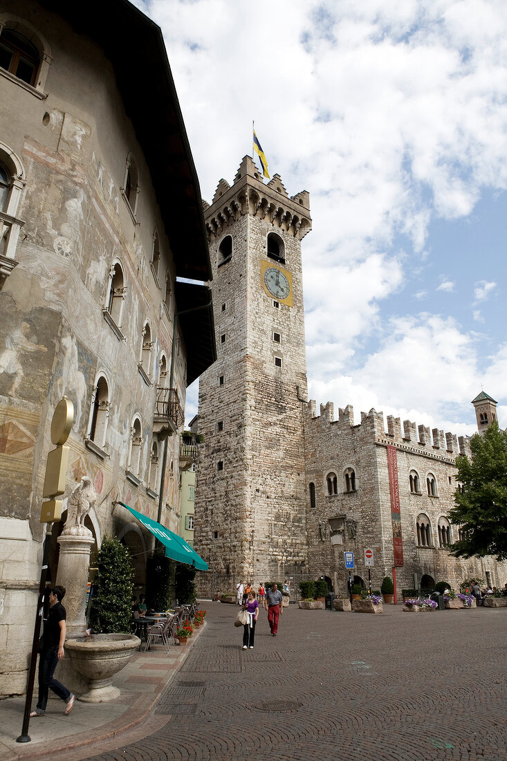 Cathedral of San Vigilio in Piazza del Duomo, Trento, Italy