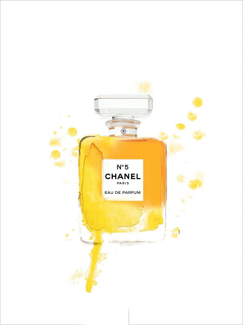 Parfüm, Coco Chanel No.5, Klassiker, lllustration