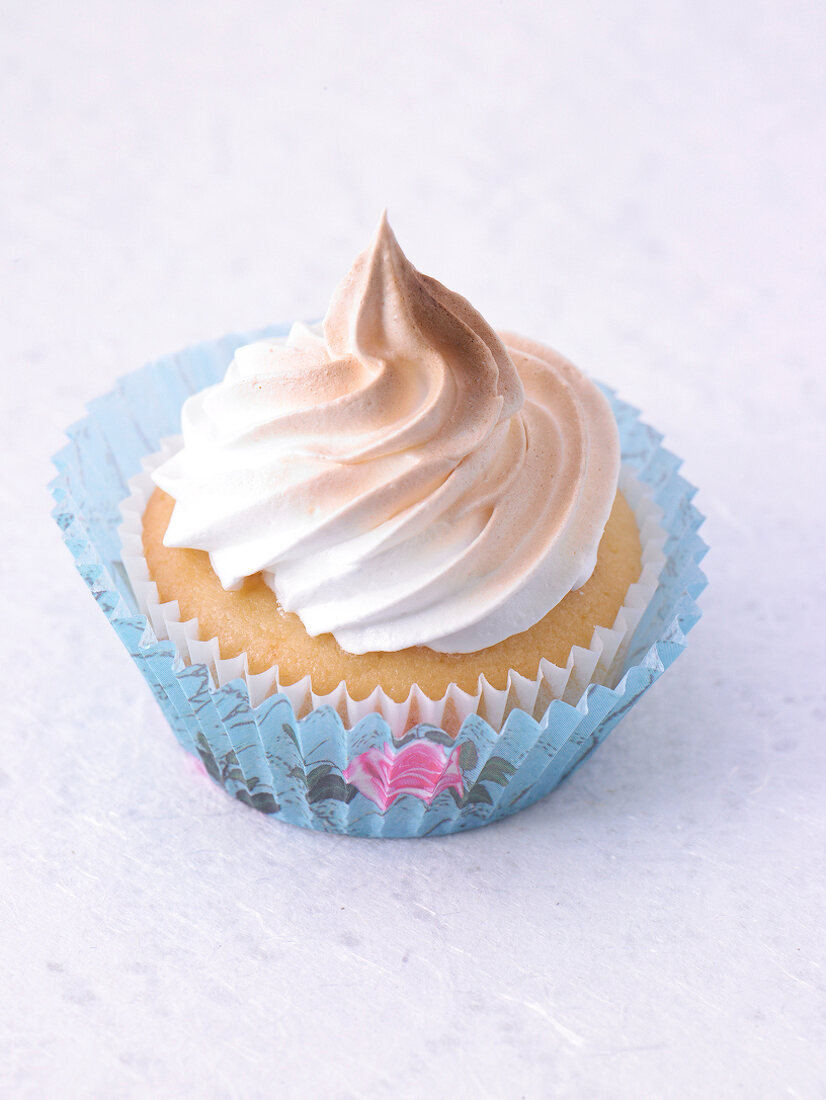 Zitronen - Baiser- Cupcake 