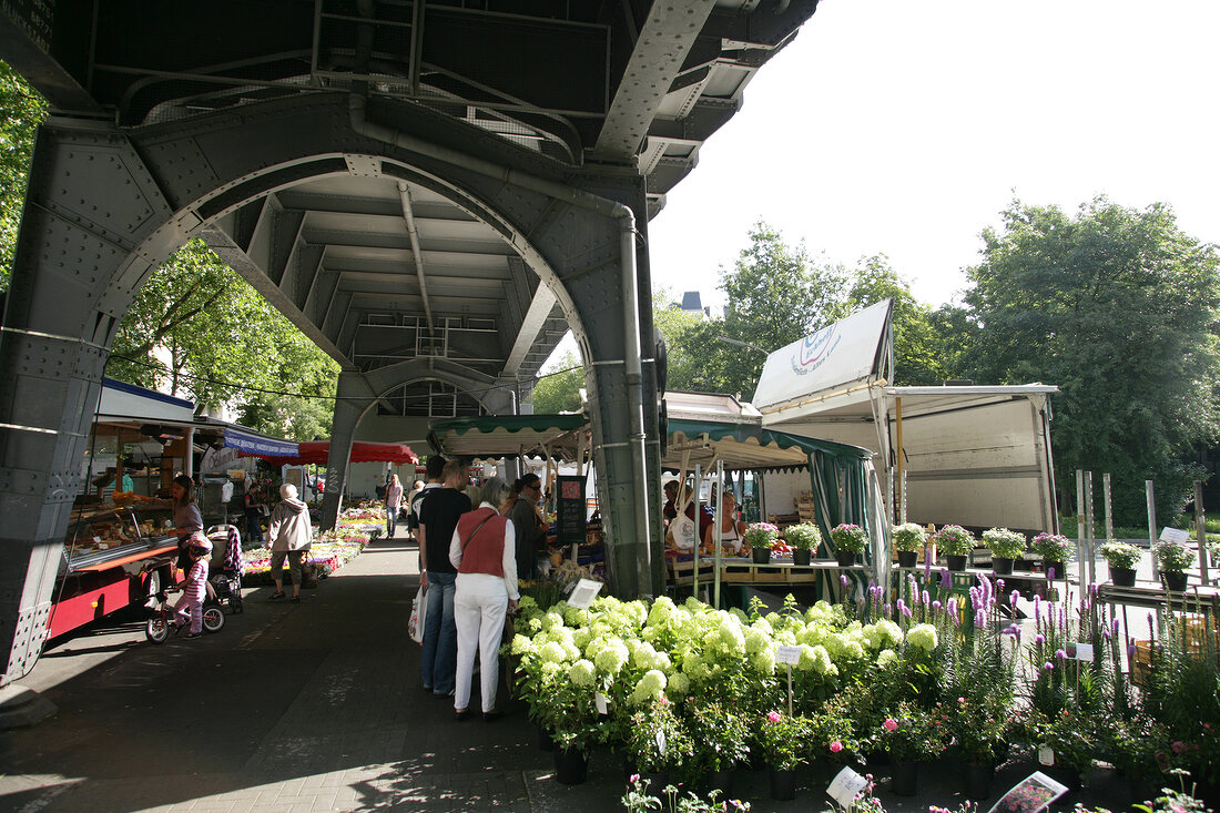 Isemarkt Wochenmarkt Ort