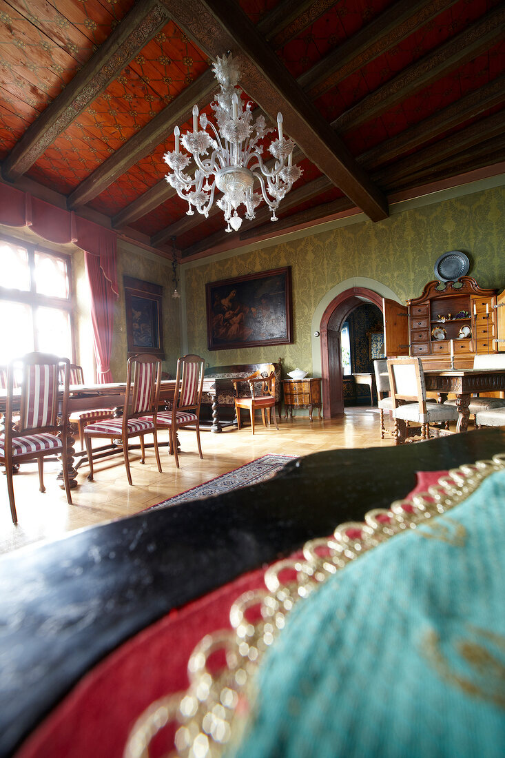 Castle room in South Tyrol, Italy