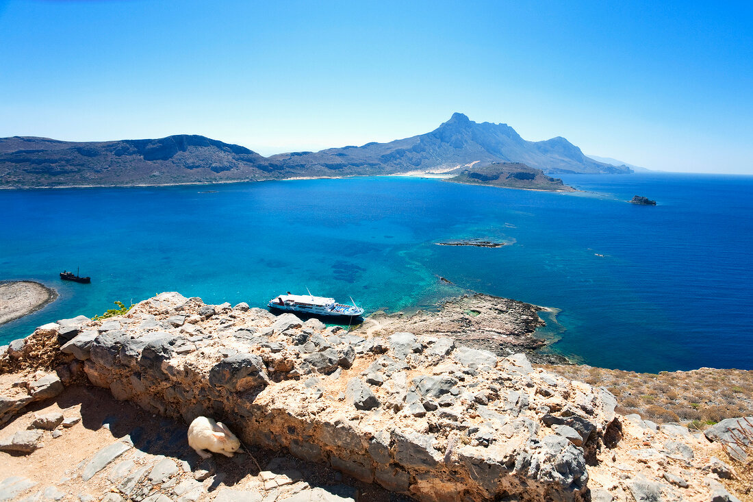 Griechenland: Insel Gramvoussa, Kap Tigani, Meer, Idylle