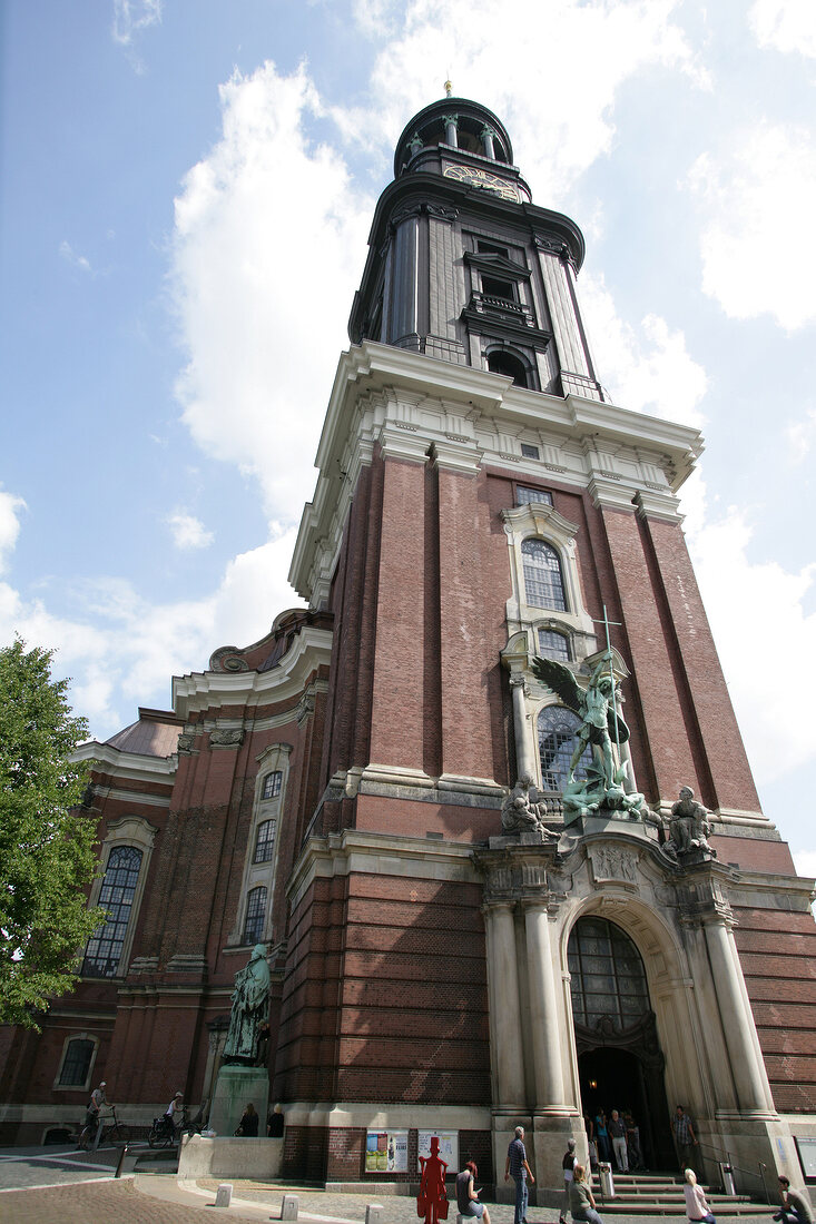 St Michaelis Kirche Hamburg Deutschland