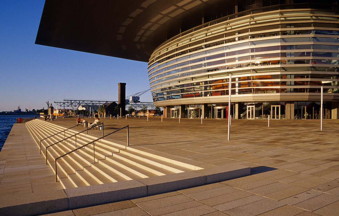 New Opera House in Holmen, Christianshavn, Copenhagen, Denmark