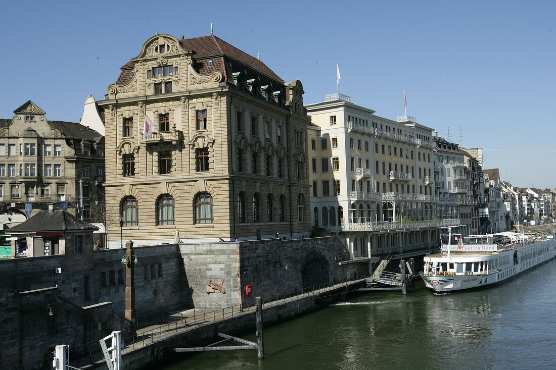 Les Trois Rois-Hotel Basel Schweiz