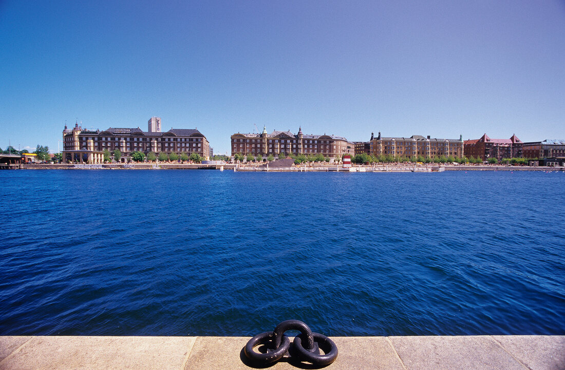 View of Islands Brygge on Sydhavnen, Copenhagen, Denmark