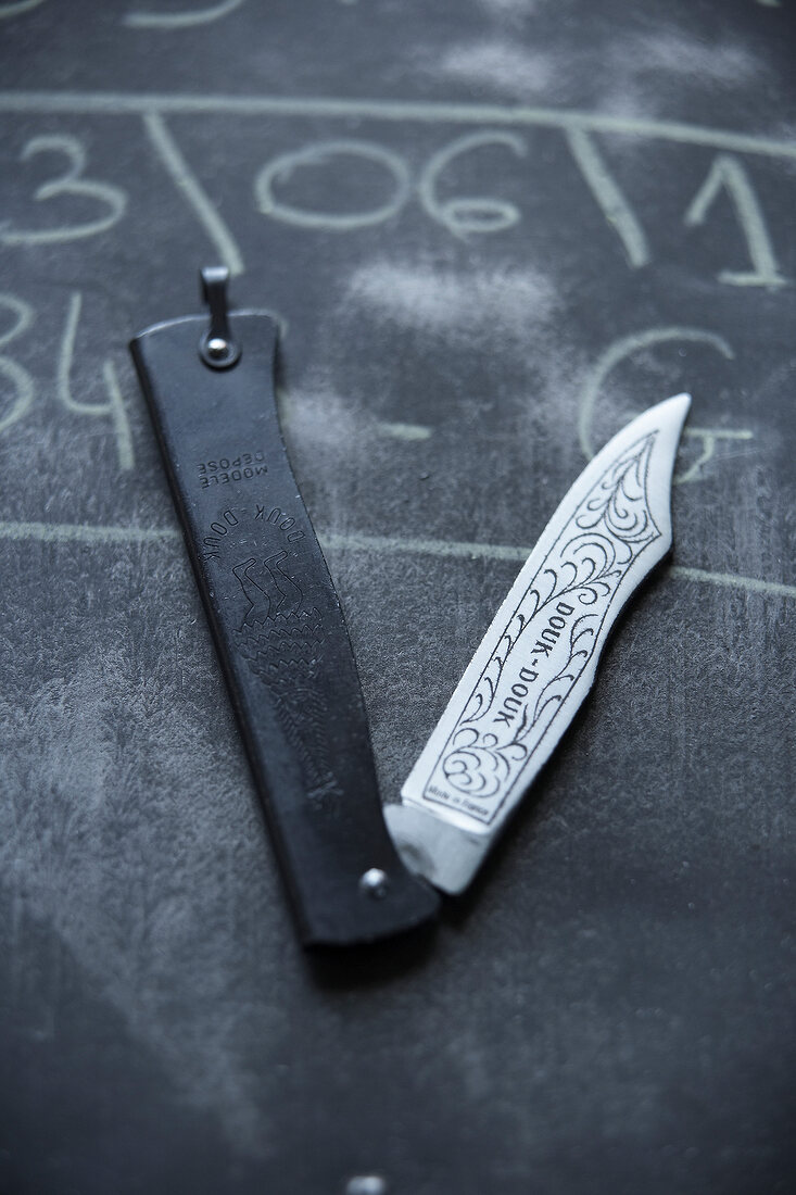 Handgefertigtes Messer aus Thiers "Douk-Douk"