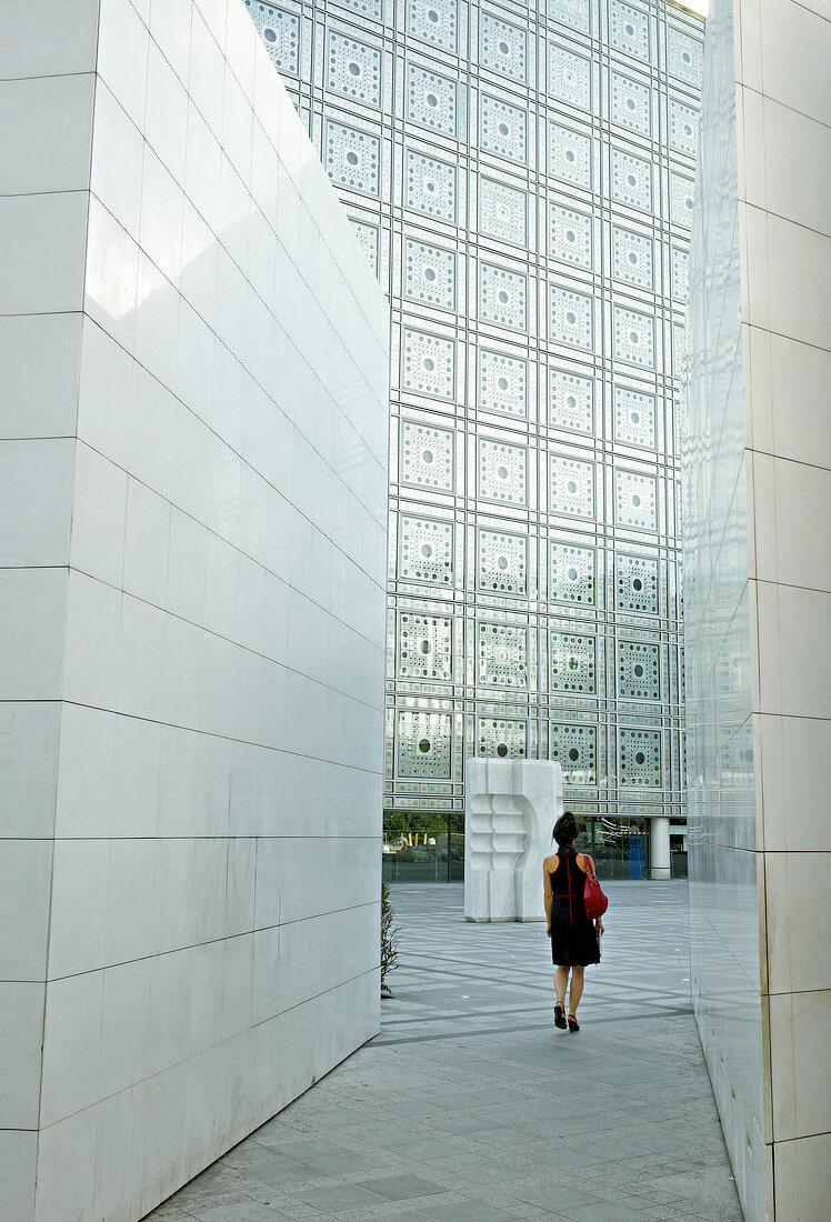 Paris: Institut du monde arabe, Fassade