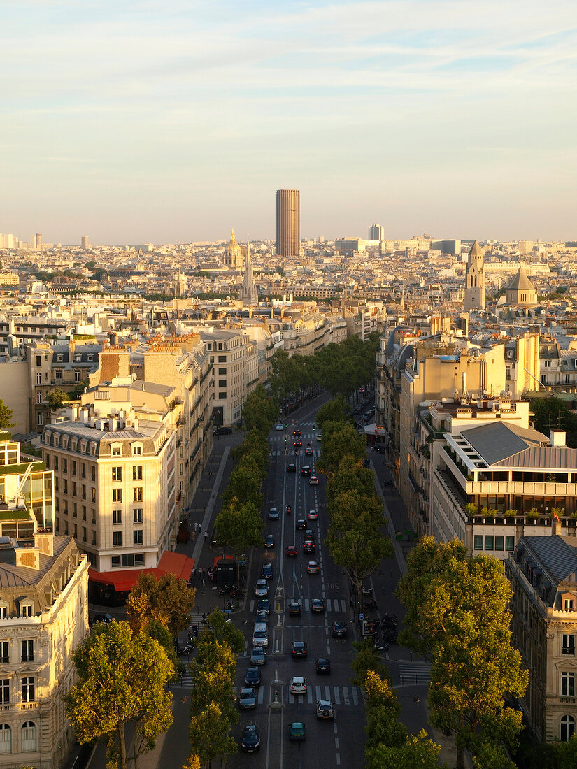 View of Cityscape, Paris, France