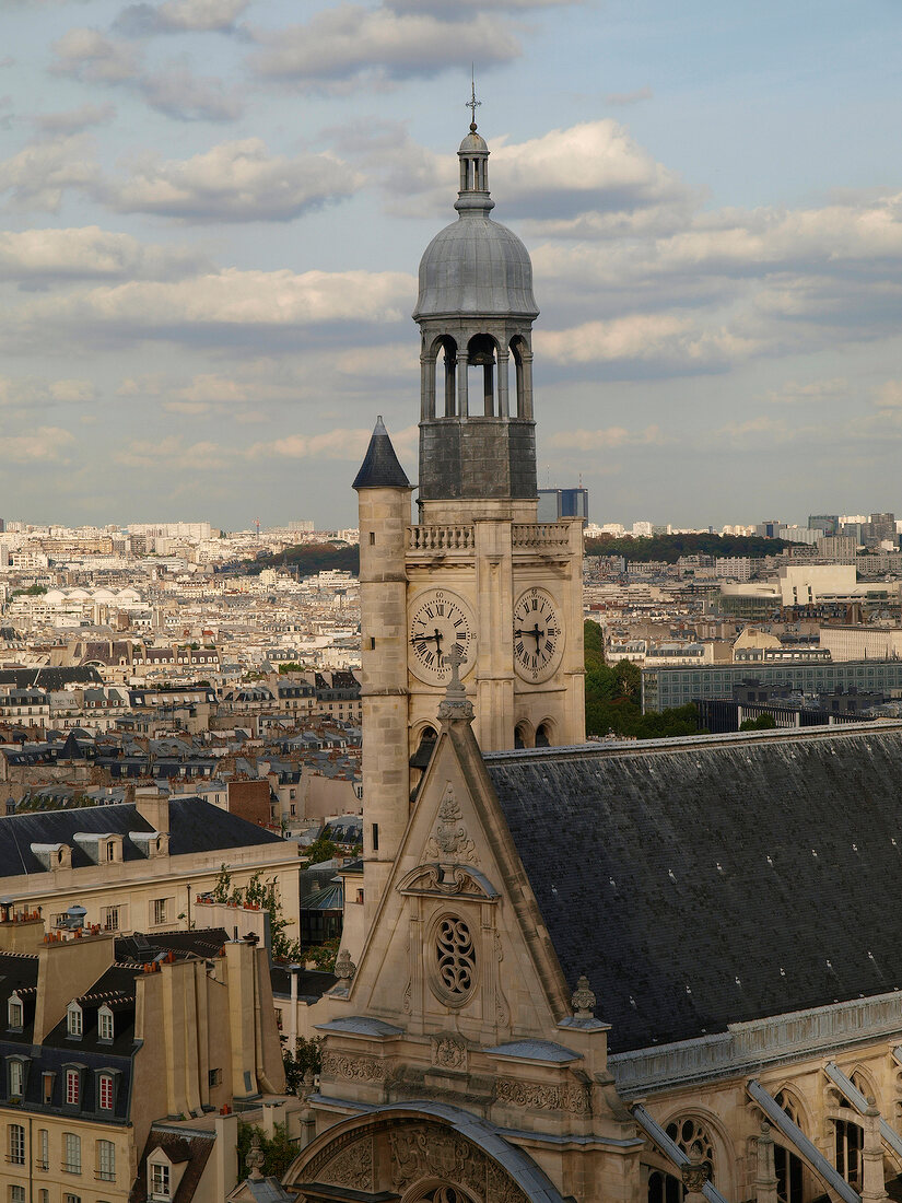 Cityscape of Paris, France