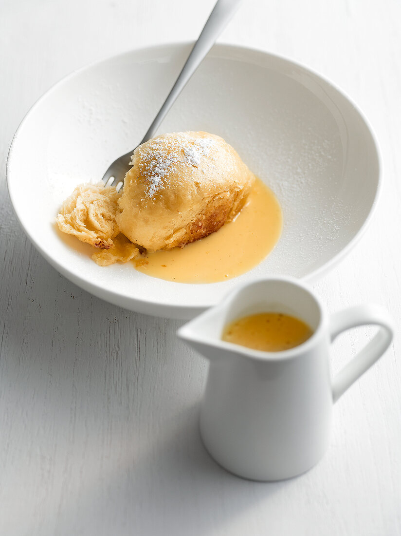 Klassiker, Dampfnudeln mit Vanillesauce