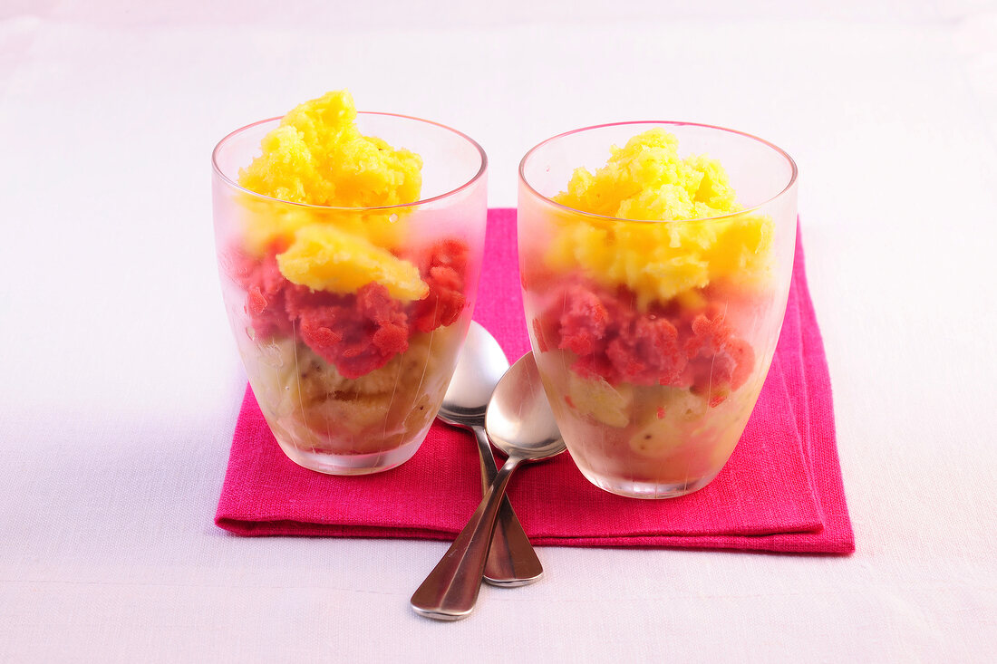 Desserts, Smoothie-Eis