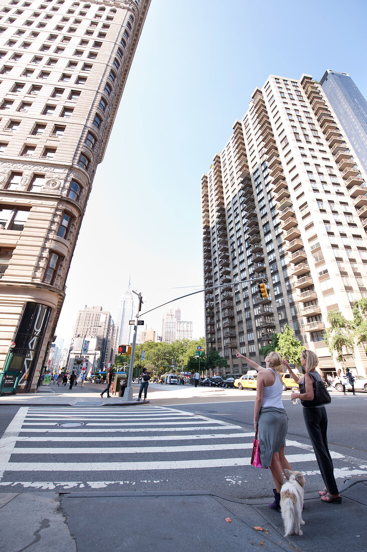 New York: Fassade des Flatiron Buildings