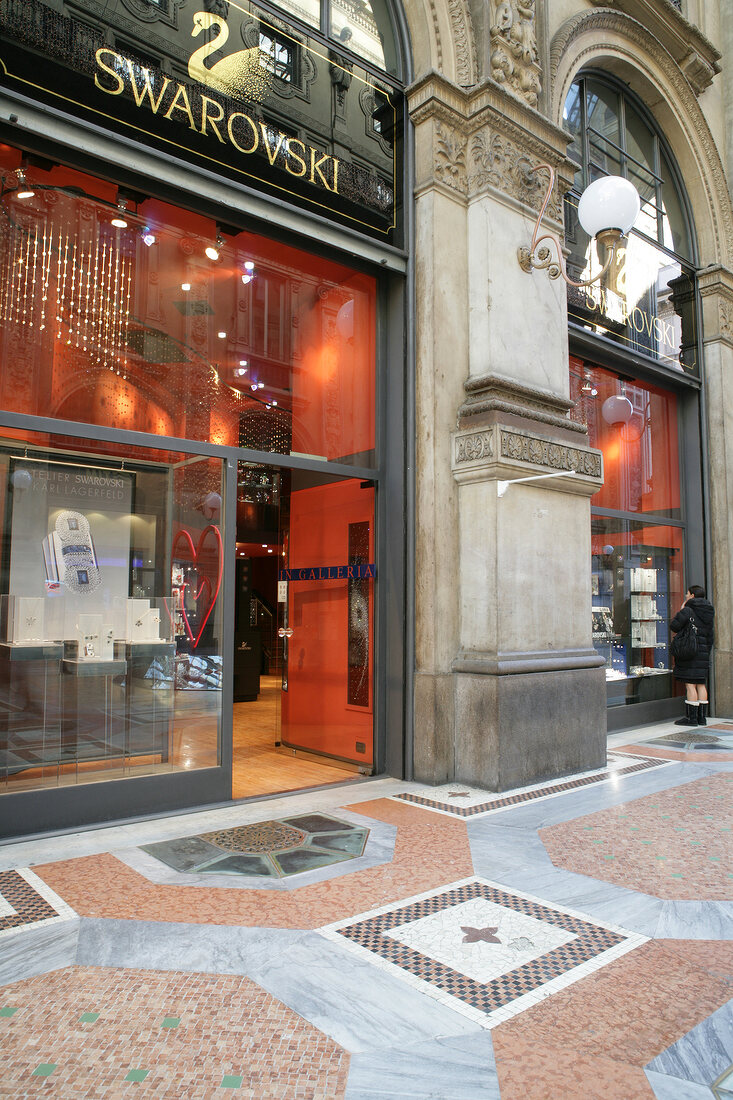 Swarovski Shop in Mailand Italien