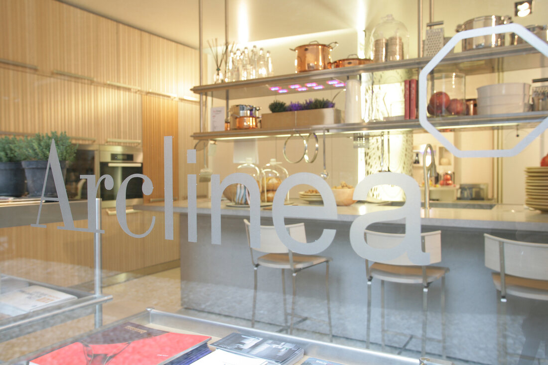 Arclinea Shop in Mailand Italien