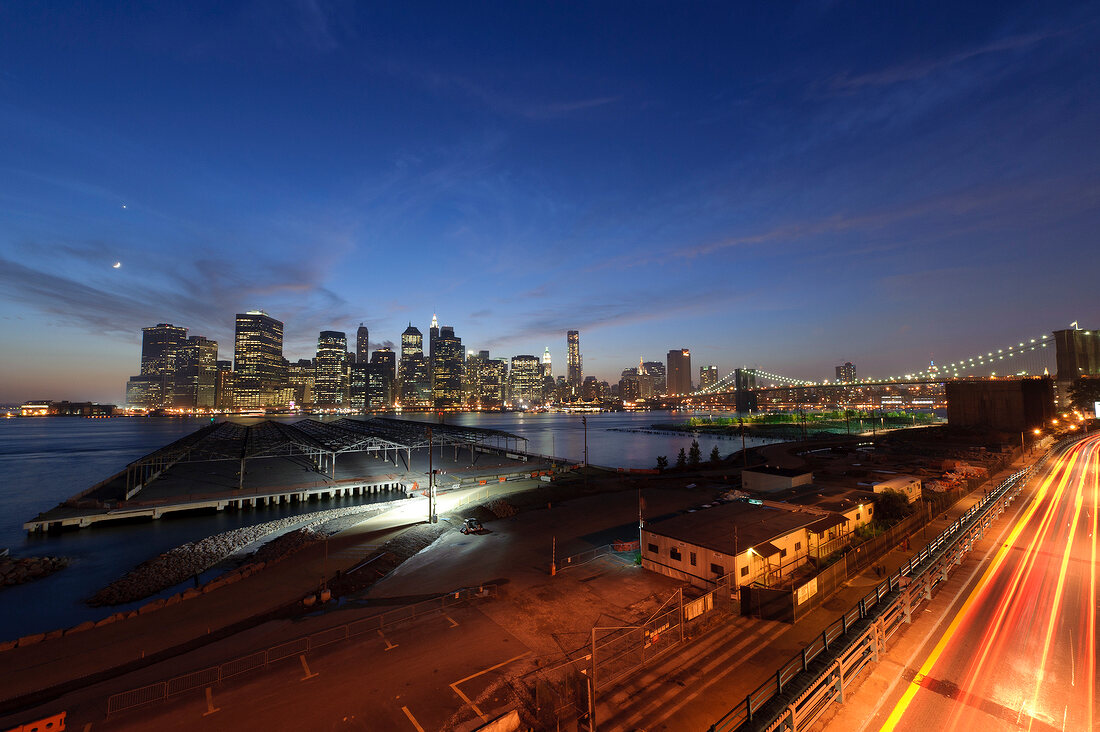 New York: Blick auf Manhattan