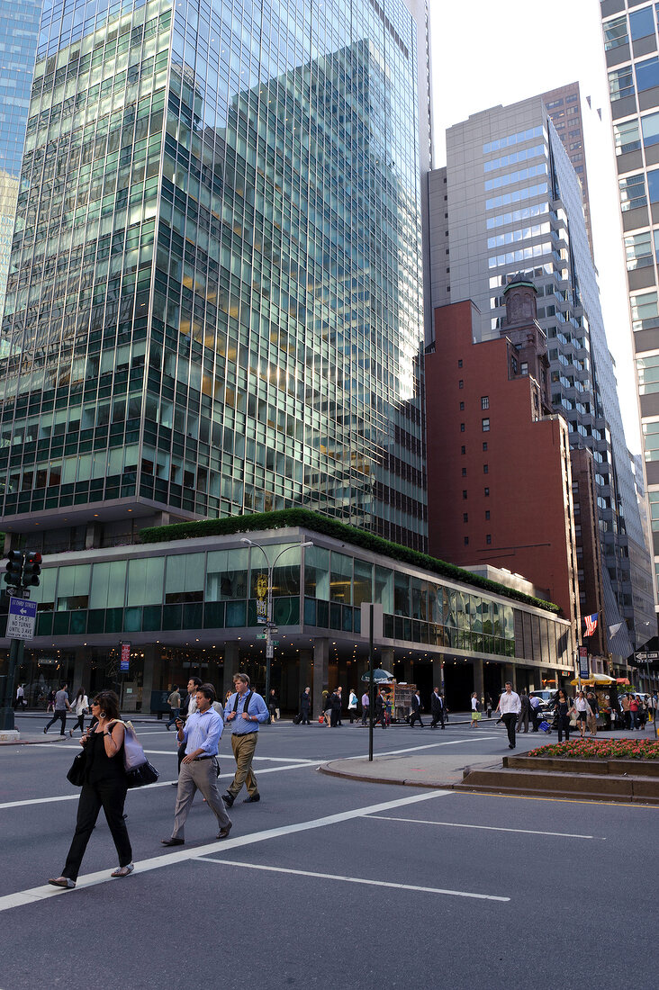 New York: Park Avenue, Höhe 42st Met Life Building
