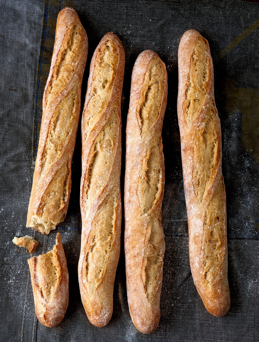 Brot, Vier Stangen Baguette