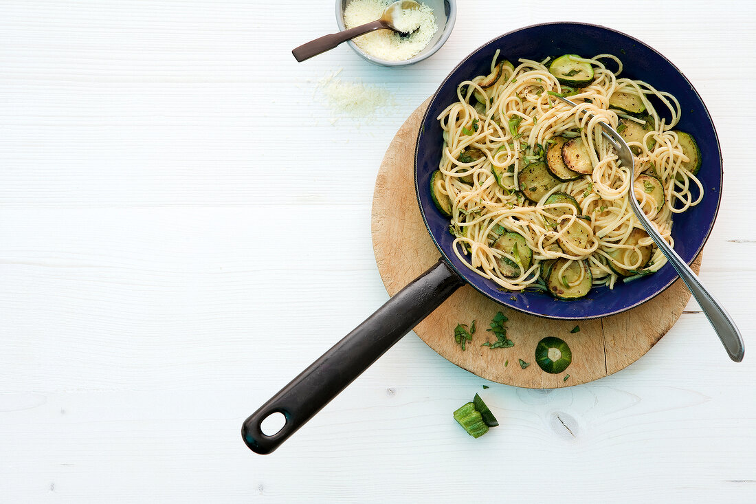 Kochen für Faule, Zucchini- pasta