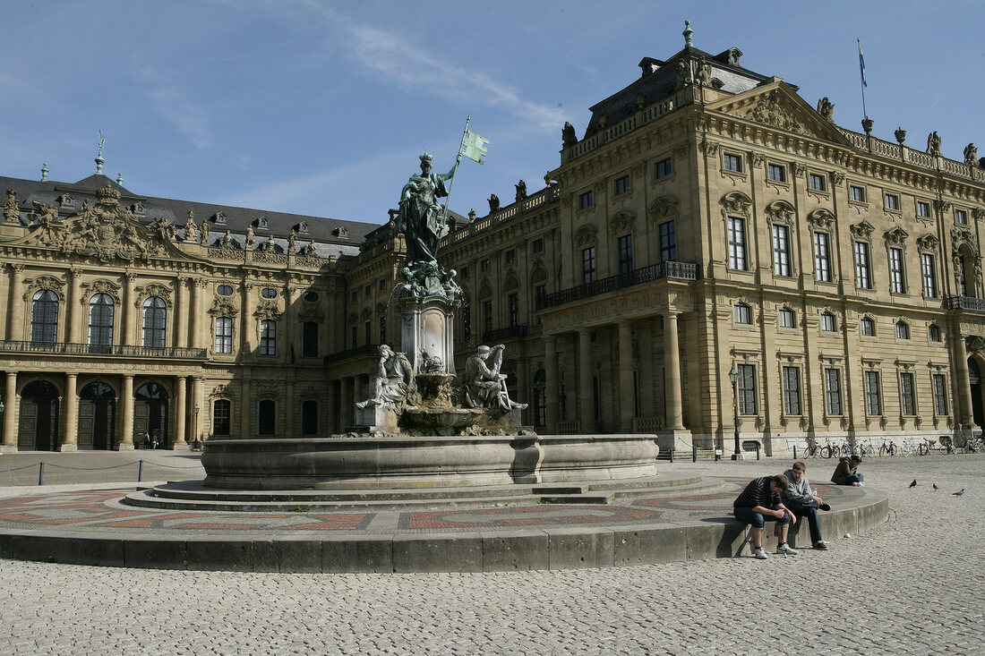 Residenz Würzburg Bayern Deutschland