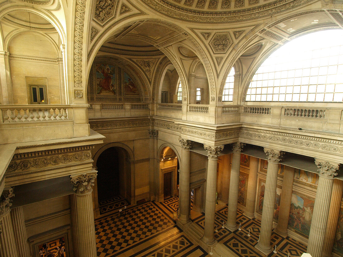 Dome of Pantheon in Paris, France