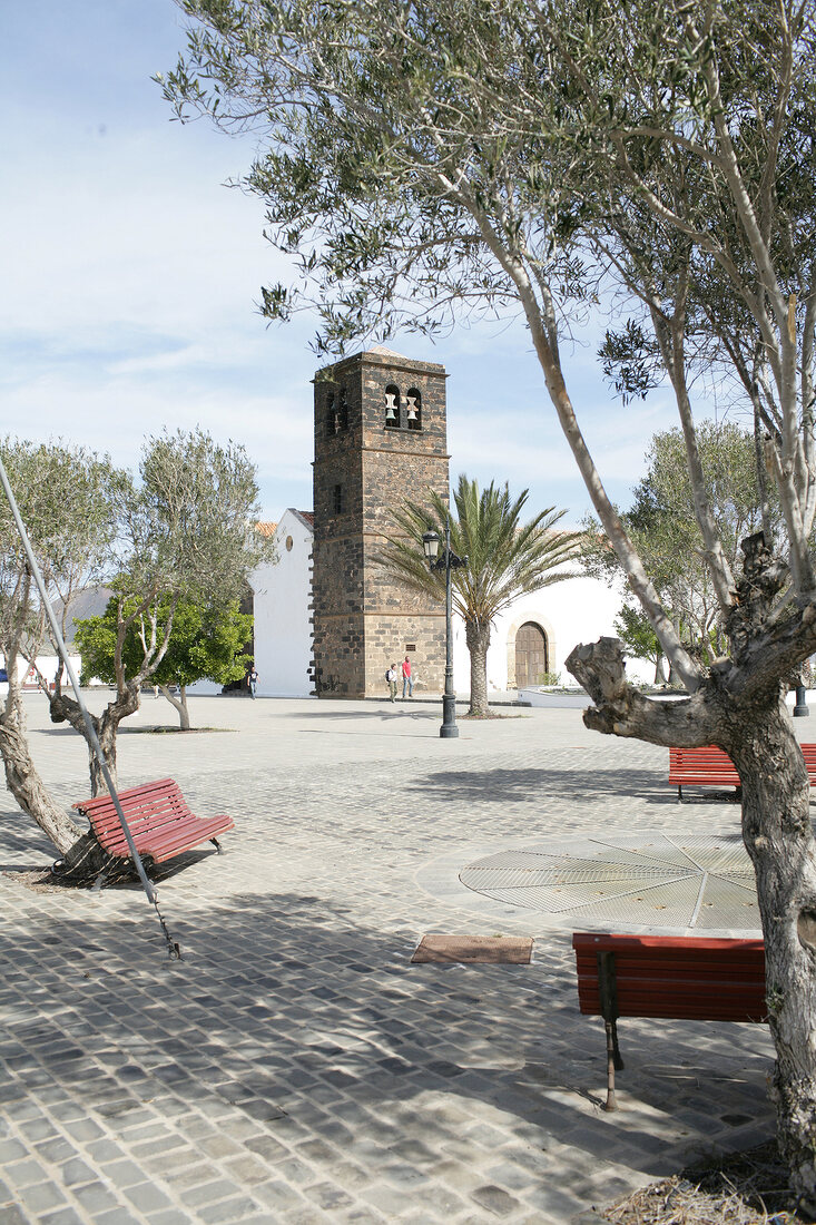 Kirche in La Oliva Fuerteventura Spanien