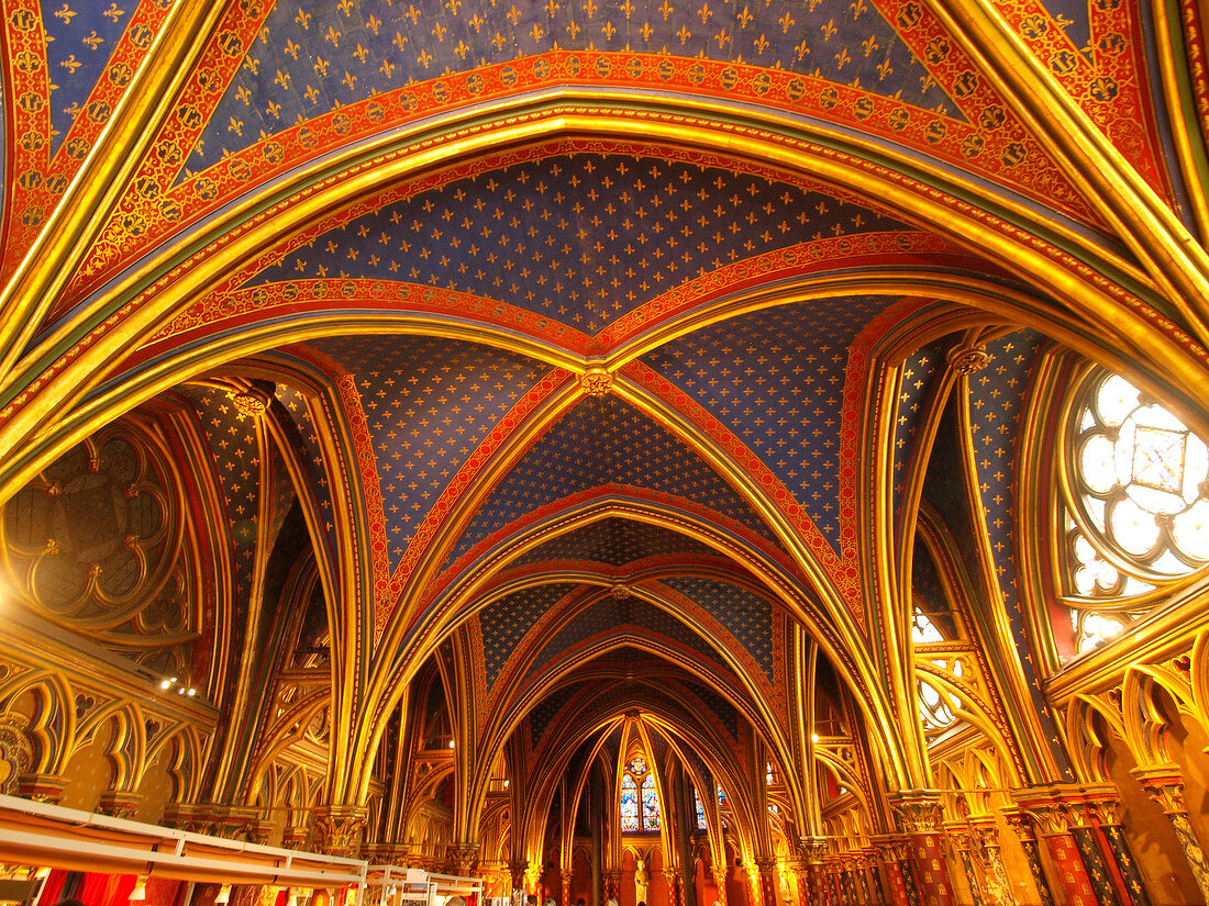 Paris: Sainte Chapelle, Ile de la Cite