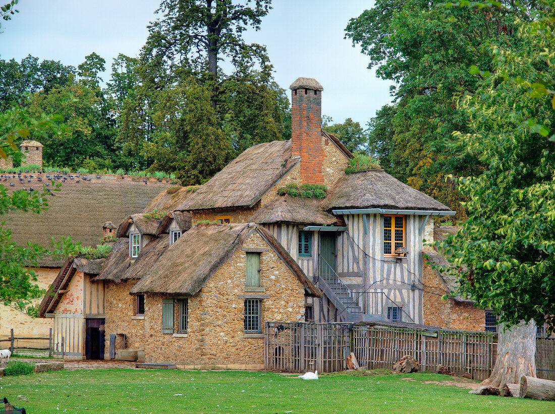 The Hameau de la Reine in Yvelines, France