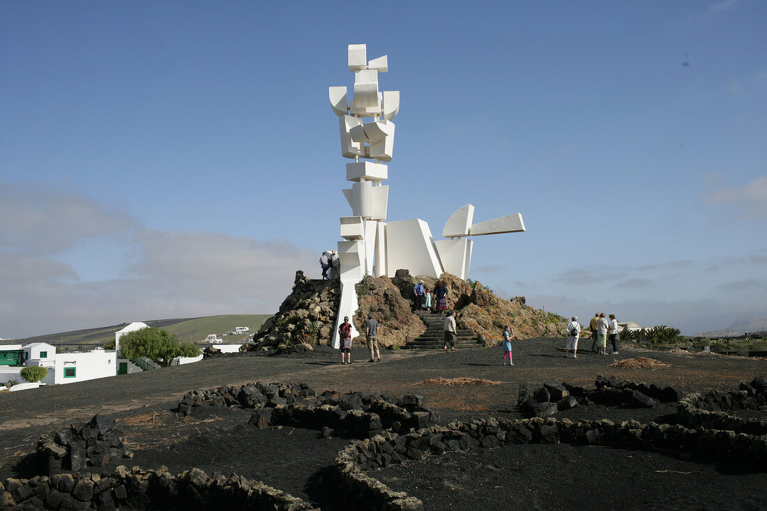 Skulptur von César Manrique Lanzarote Spanien