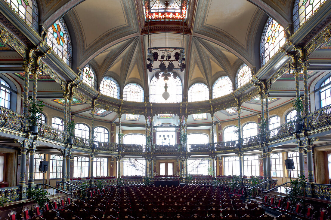 Augsburg: Bayern, Schwaben, Göggingen, Kurhaustheater, innen