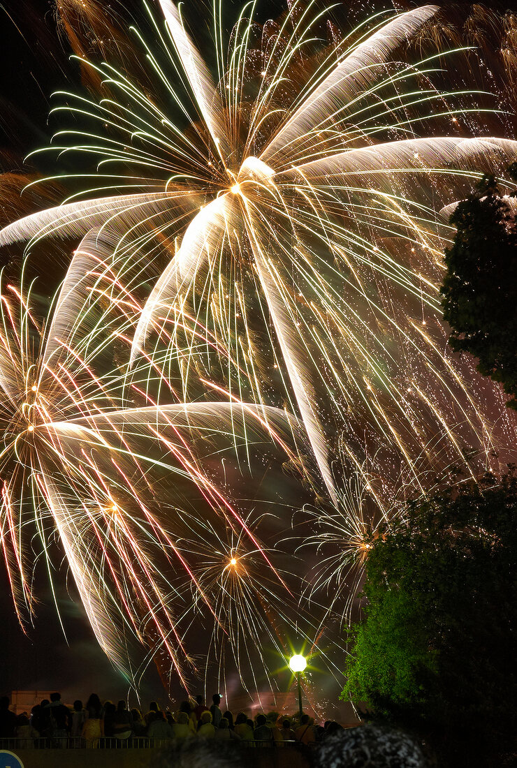 Paris: Feuerwerk am 14. Juli