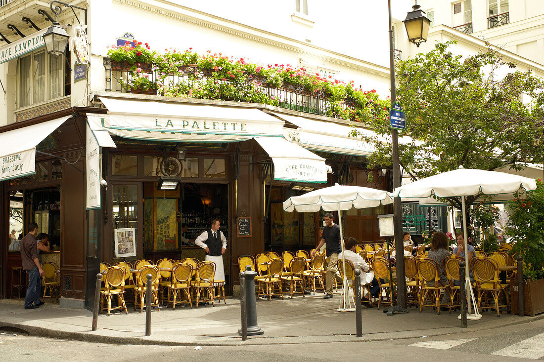 Saint-Germain-des-Pres Cafe in Paris, France
