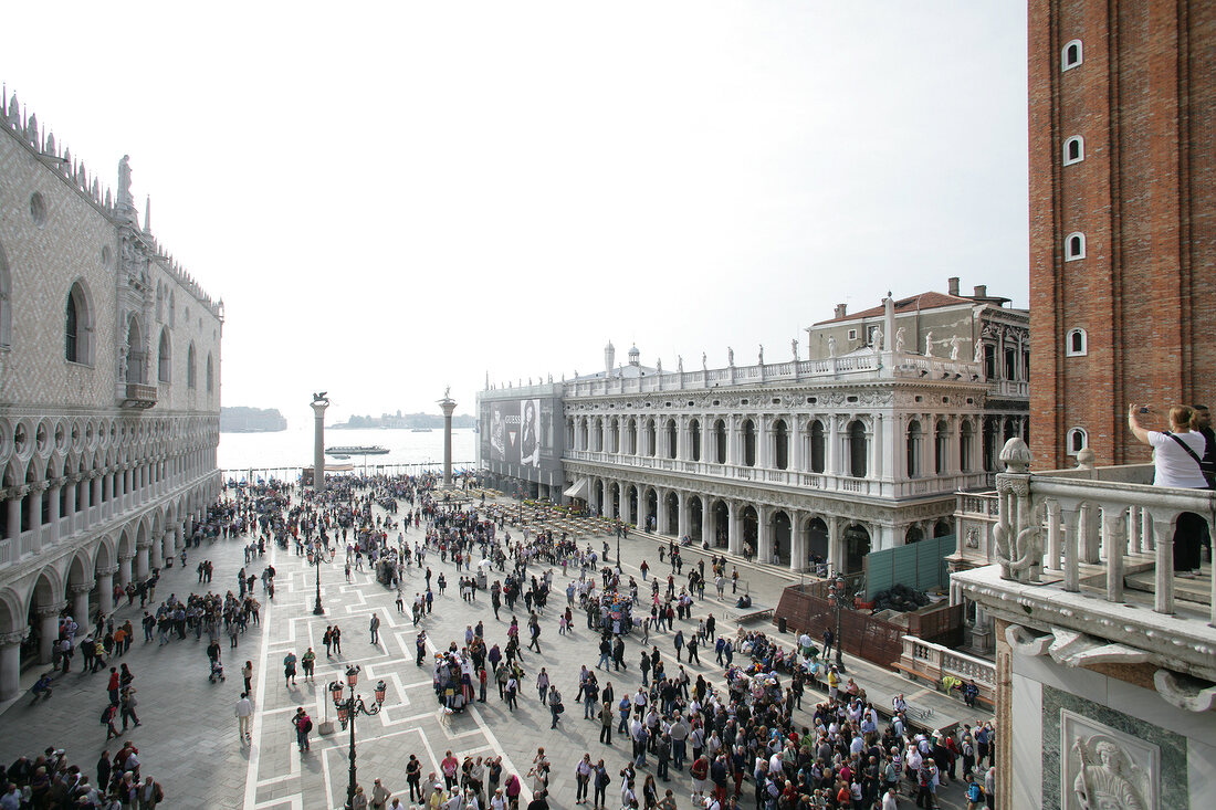 Markusplatz Venedig Venetien